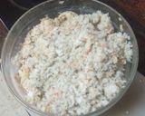 Foto del paso 1 de la receta: Albóndigas de sama, papas y langostinos con salsa