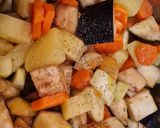 Foto del paso 5 de la receta: Crema de berenjenas, calabacín, patatas y zanahorias