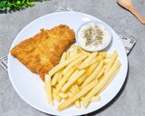 Foto langkah ke 4 dari resep Fish and Chips (Ikan Dori).