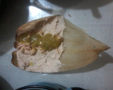 Foto del paso 7 de la receta: Tamales de pollo con salsa verde