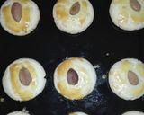 A picture of step 8 of Nankhatai.