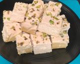 A picture of step 10 of Kolkata Special Steamed or Bhapa Rose Sandesh.