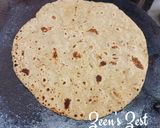 A picture of step 2 of Tapioca and Wheat flour Rotis.