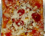 ब्रेड टोमेटो पिज़्ज़ा (bread tomato pizza recipe in Hindi) रेसिपी चरण 4 फोटो