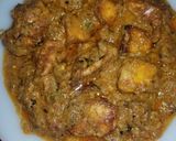 A picture of step 2 of Chicken paneer.