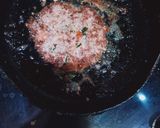 A picture of step 4 of Chapli kabab.
