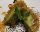 Foto langkah ke 5 dari resep Pie Singkong Talam Pandan.