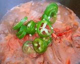 Hình bước làm 2 của món Canh Kim Chi Bò Bằm Siêu Cay