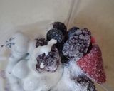 Foto del paso 1 de la receta: Helado frutos rojos 🍓🍒🍧/ low carb / keto