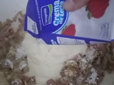 Salsa caruso con ravioles