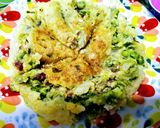 A picture of step 4 of Aloo Matar Tikki Chole Chaat.