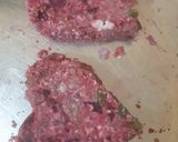 A picture of step 3 of Beetroot kabab.