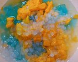 Foto langkah ke 2 dari resep Es Campur Jelly Creamy.