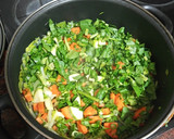 Foto del paso 4 de la receta: Crema de berros, espinacas y garbanzos