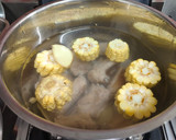 佛手瓜玉米排骨湯(簡單料理)的食譜步驟5照片