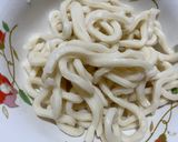 A picture of step 3 of Steamed Egg with Udon Noodles (Rice Cooker Recipe).