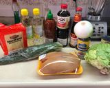 Foto del paso 1 de la receta: Tacos de Pollo en tortilla de Lechuga a la Sonorense