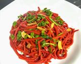Foto langkah ke 8 dari resep Mie Habang Banjar.
