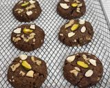 A picture of step 14 of 🍪 Healthy Dark Chocolate Ragi Mixed Nut Cookies 🍪.