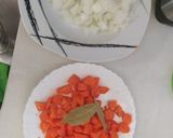 Foto del paso 2 de la receta: Pollo con zanahoria y cebolla