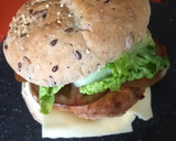 Foto del paso 17 de la receta: Hamburguesa con salmón
