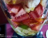 A picture of step 5 of Gazpacho.
