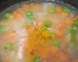 A picture of step 3 of Proso Millet Pongal.