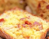 Une image de l'étape 5 de Cake chorizo bacon.