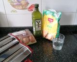 Foto del paso 1 de la receta: Tallarines sin gluten al pesto