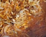 A picture of step 4 of Chicken Tinga with Cabbage.