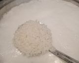 A picture of step 1 of Boil Rice less oil.