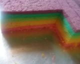 Foto langkah ke 7 dari resep Rainbow kukus lembut.