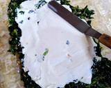 Foto del paso 2 de la receta: Rollo de pasta filo relleno de salmón y espinacas