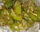 A picture of step 2 of Khatti Mirchi.