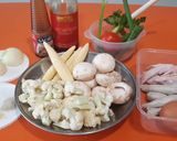 Foto langkah ke 1 dari resep 💕SAYUR KEMBANG KOL JAMUR KANCING.