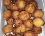 Foto del paso 2 de la receta: Buñuelos de pera y banana 😋