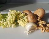Saute Caulini, Brown Mushroom, Bacon, and Walnut recipe step 1 photo