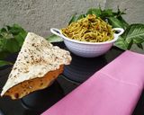 A picture of step 4 of Sail noodles.