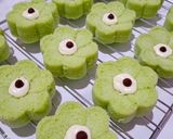 Foto langkah ke 3 dari resep Bolu Kukus Chocolatos Matcha.