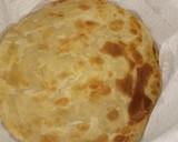 A picture of step 3 of Soft layered chapati #4weekchallange.