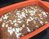 A picture of step 11 of Nanna’s mixed fruit loaf.