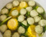 Hình bước làm 3 của món Bún gạo lức cá basa viên thì là