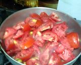 A picture of step 3 of Savoury Shahi Grapes.