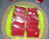 Foto langkah ke 10 dari resep Kue Pepe Merah Putih.