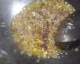 A picture of step 2 of Matar Mushroom.