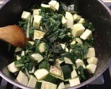 A picture of step 9 of Chard and Zucchini Velouté.