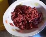 Foto del paso 1 de la receta: Tacos de carne💘