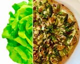 Une image de l'étape 6 de Wrappizza aux asperges vertes.