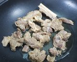 A picture of step 2 of Afghani Mutton Karahi ! 😋.