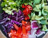 A picture of step 5 of Ultimate Thai Grilled Chicken Salad.